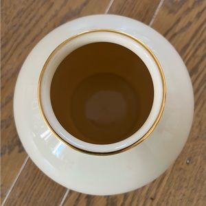 Lenox Ivory China short vase